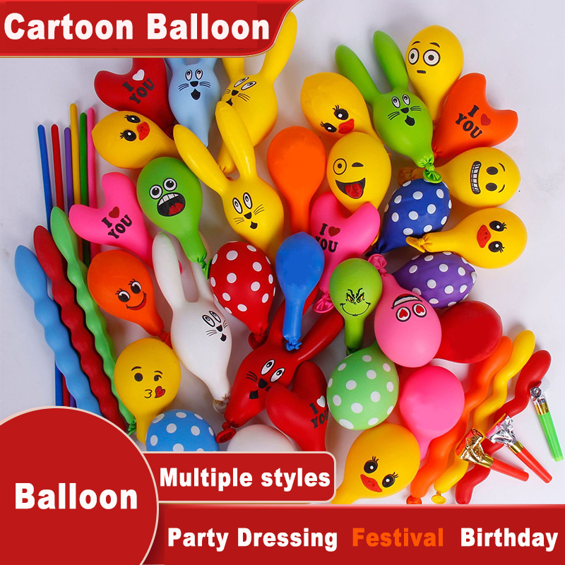 Balloon Pump Hand - Kreskówkowe zwierzęta Kaczka Królik Balony nadmuchiwane