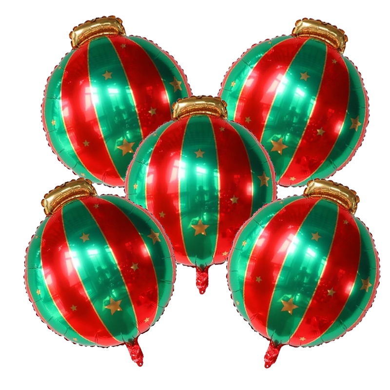 5 szt. Czerwono-Zielone Balony – Party Event Supply Store recenzja i cena