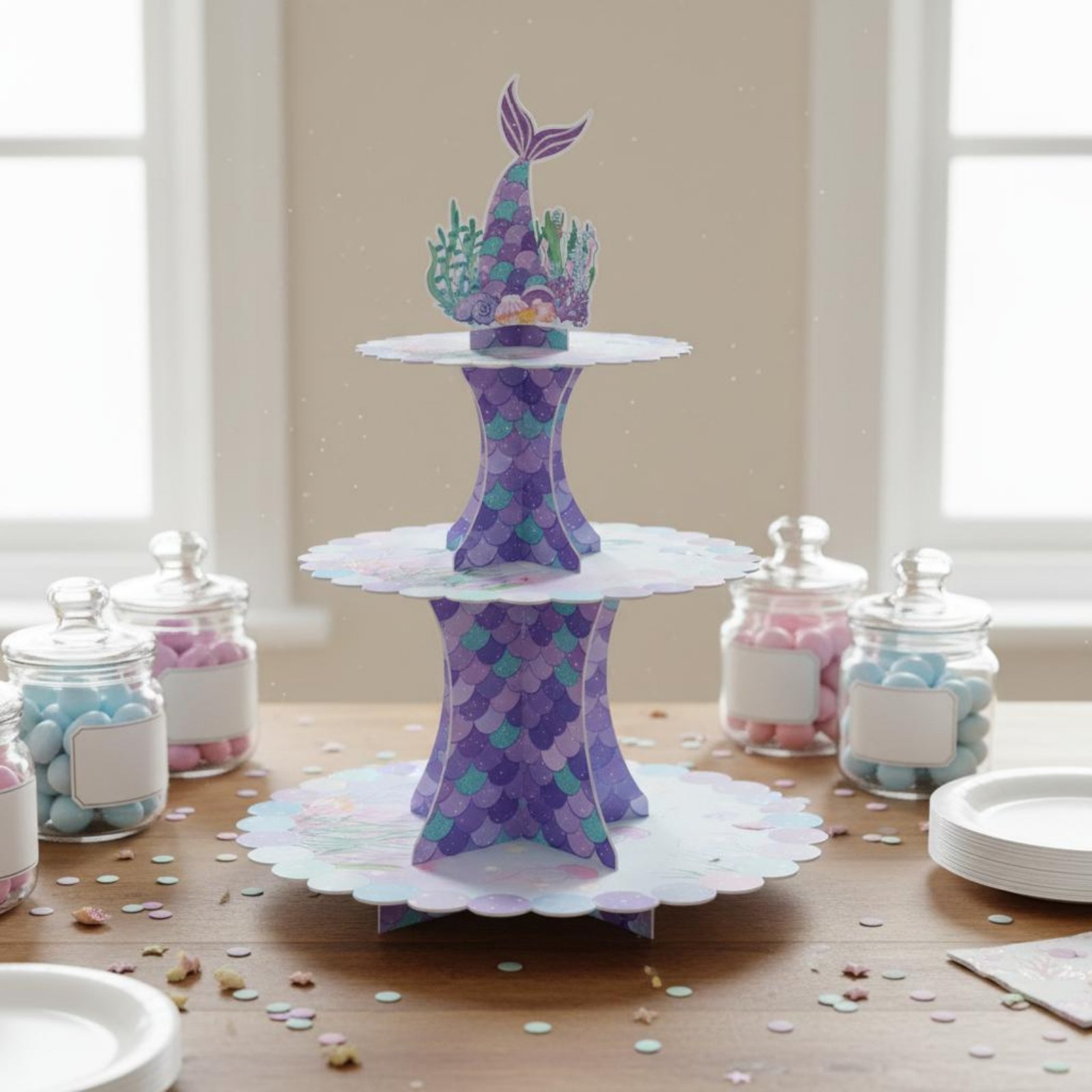 3-poziomowy kartonowy stojak n – Cupcake Stand Tier recenzja i cena