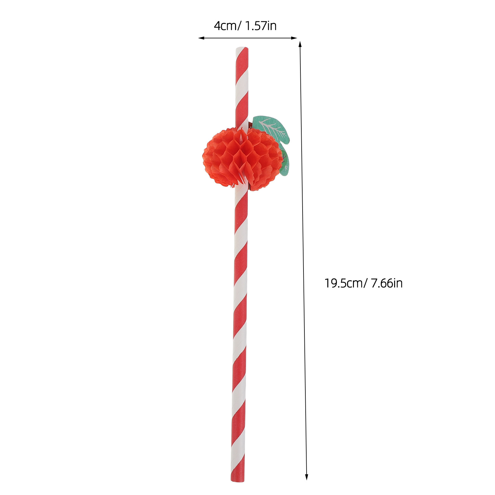 50 szt. Kolorowych słomek papi – Paper Straw Color recenzja i cena
