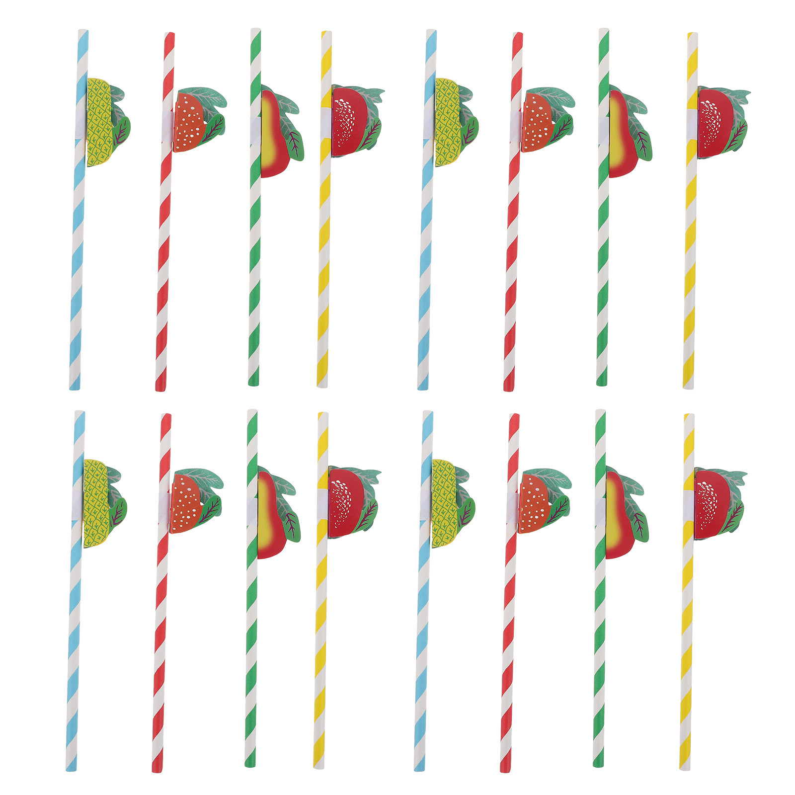 50 szt. Kolorowych słomek papi – Paper Straw Color recenzja i cena