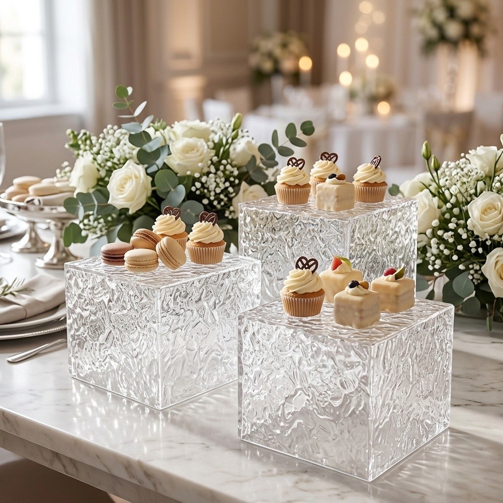 Wielopoziomowy, przezroczysty  – Cupcake Stand Tier recenzja i cena