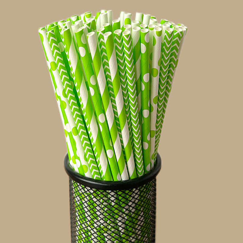 100 jednorazowych, biodegradow – Paper Straw Color recenzja i cena