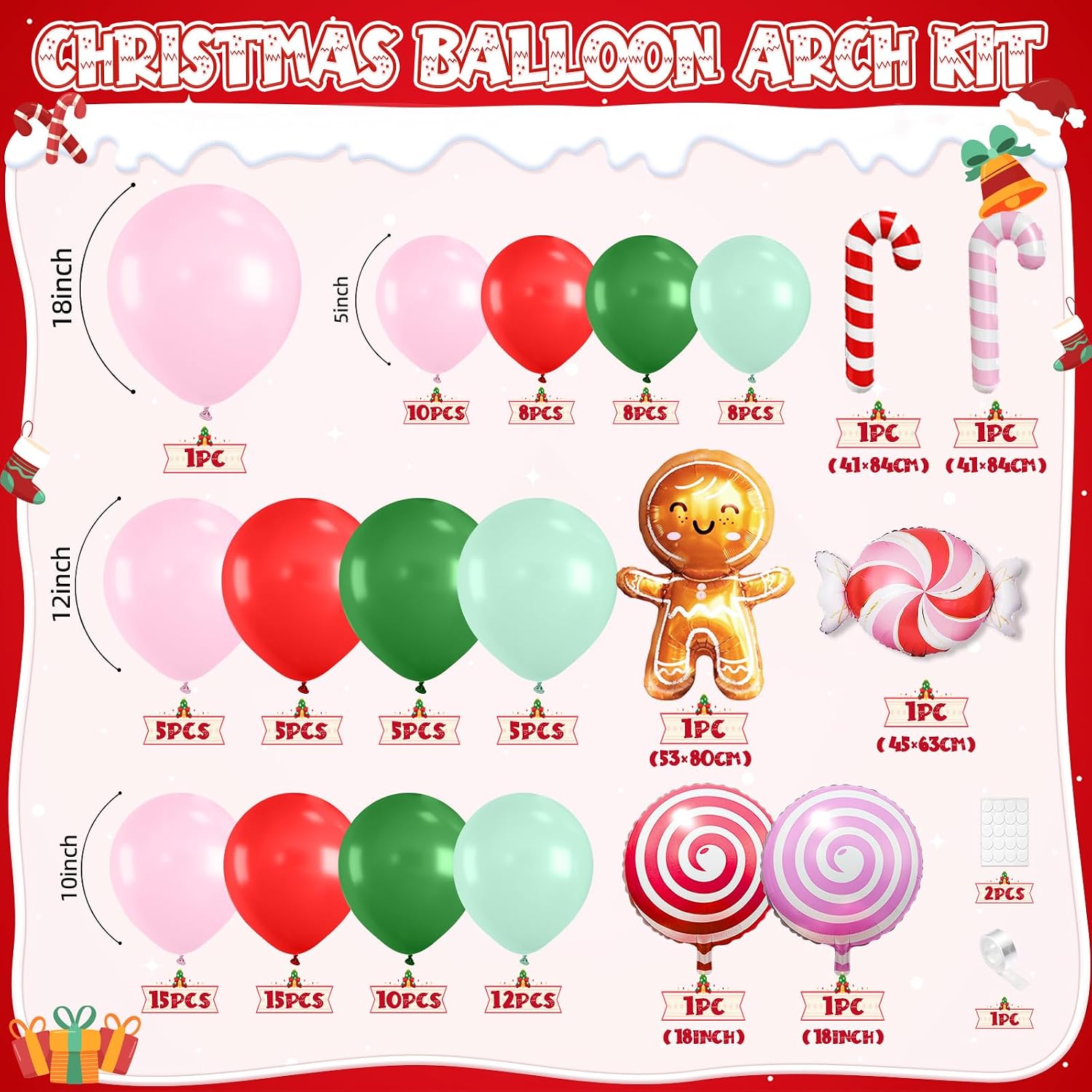 Zestaw girlandy balonowej na B – Balloon Arch Kit recenzja i cena