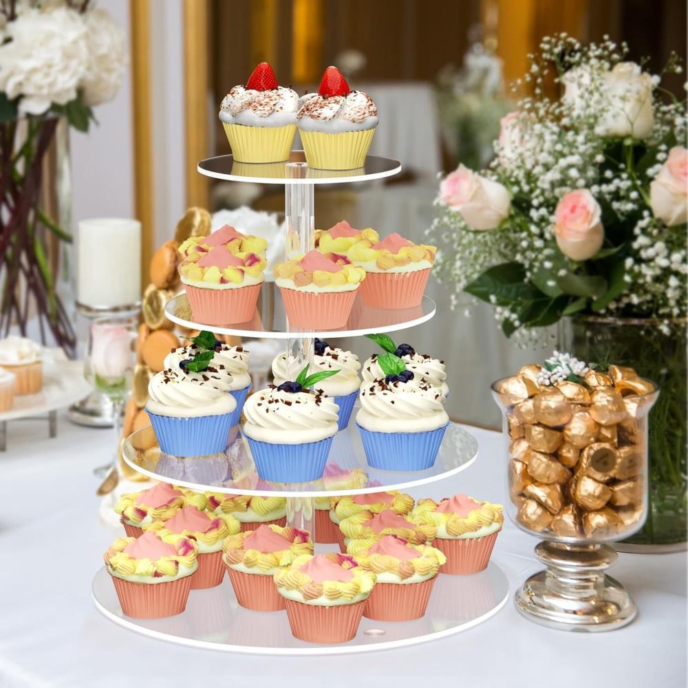 Przezroczysty akrylowy stojak  – Cupcake Stand Tier recenzja i cena