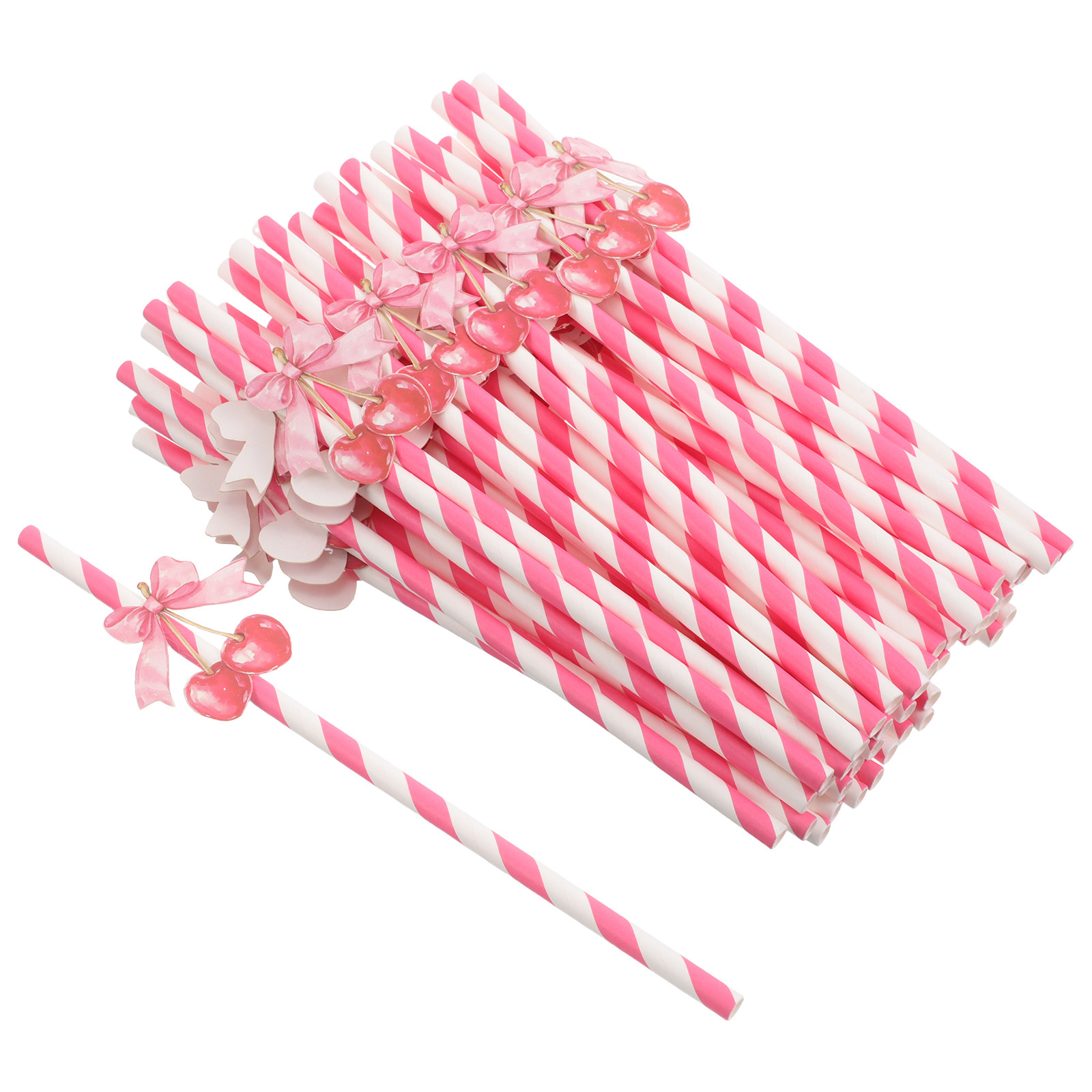 50 sztuk – papierowe słomki w  – Paper Straw Color recenzja i cena
