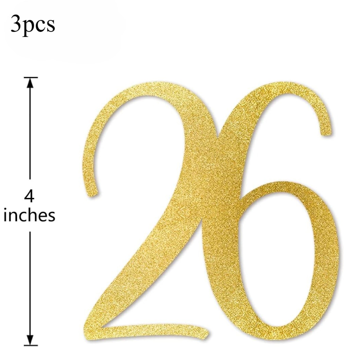 Złote brokatowe patyczki do de – Centerpiece Stick recenzja i cena