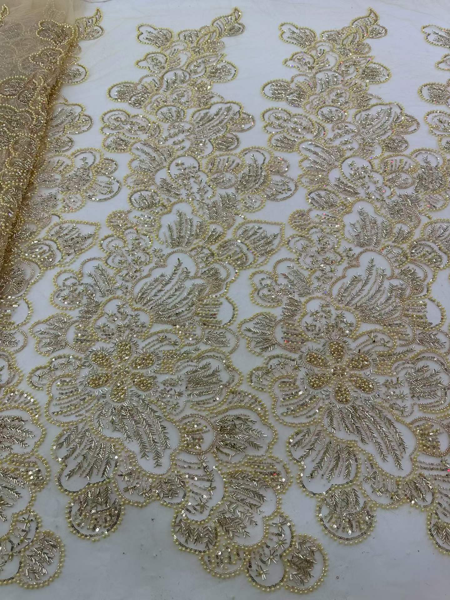 Tkanina na suknię ślubną 2027, – Glitter Tablecloth recenzja i cena