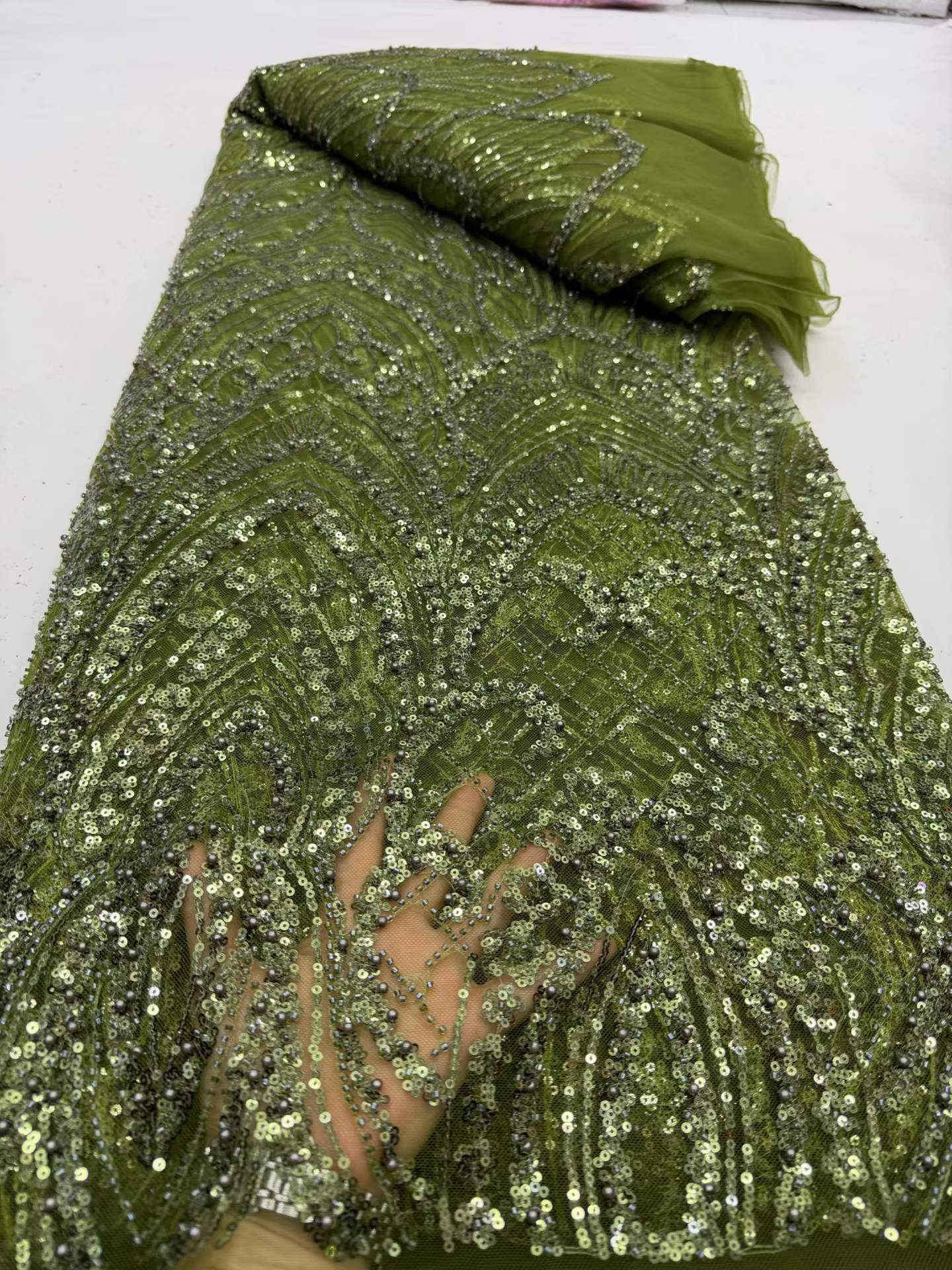Luksusowa afrykańska koronka z – Glitter Tablecloth recenzja i cena