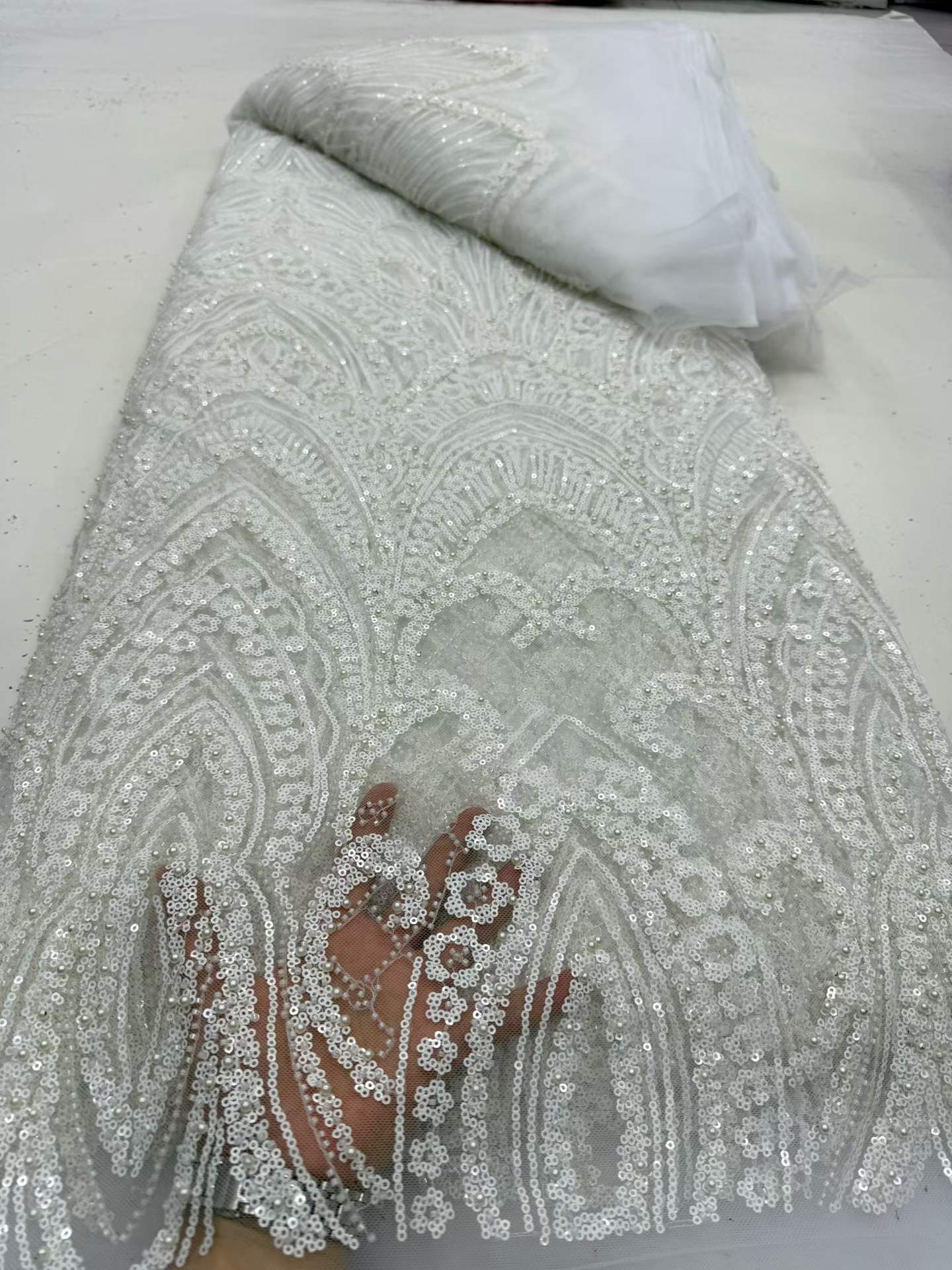 Luksusowa afrykańska koronka z – Glitter Tablecloth recenzja i cena